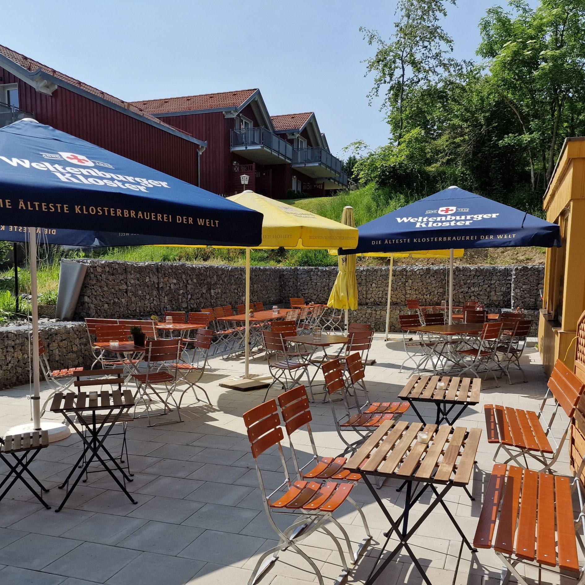 Hotel Ferien vom Ich - Biergarten